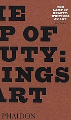 The lamp of beauty; writings on art