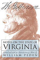 Notes on the state of Virginia