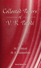 Collected papers of V.K. Patodi