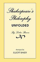 Shakespeare's philosophy unfolded