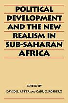 Political development and the new realism in Sub-Saharan Africa
