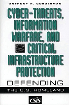 Cyber-threats, information warfare, and critical infrastructure protection defending the U.S. homeland