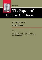 The papers of Thomas A. Edison