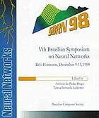 Proceedings, Vth Brazilian Symposium on Neural Networks Belo Horizonte, Brazil, December 9-11, 1998