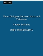 Three dialogues between Hylas and Philonous