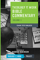 Theology of work Bible commentary