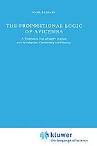 The propositional logic of Avicenna