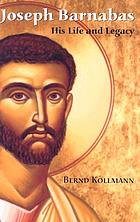 Joseph Barnabas : his life and legacy