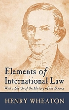 Elements of international law