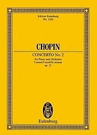 Piano concerto no. 2 in F minor, op. 21