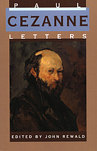 Paul Cézanne, letters