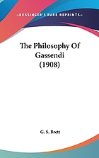 The philosophy of Gassendi