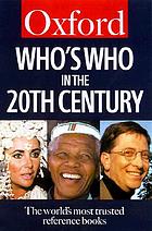Who's who in the twentieth century