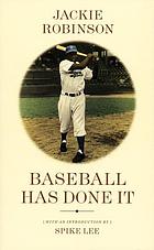 Baseball has done it