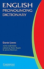 English pronouncing dictionary