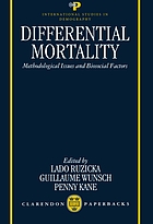Differential mortality : methodological issues and biosocial factors