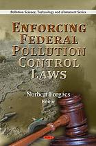 Enforcing federal pollution control laws