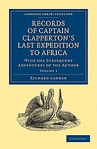 Lander Richard 1804 1834 Worldcat Identities