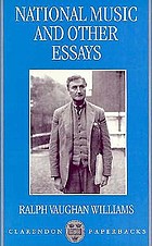 National music and other essays