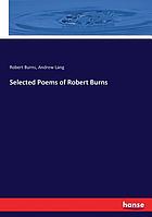 The selected poems of Robert Burns