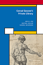 Conrad Gessner's private library