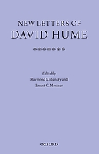 New letters of David Hume