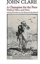 A champion for the poor : political verse and prose