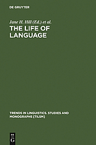 The Life of language : papers in linguistics in honor of William Bright