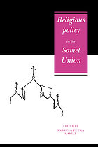 Religious policy in the Soviet Union