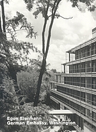 Egon Eiermann : German embassy, Washington