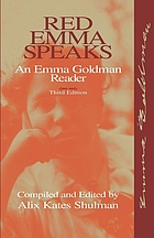 Red Emma speaks : an Emma Goldman reader