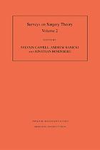 Surveys on surgery theory : papers dedicated to C.T.C. Wall