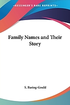 Family names and their story