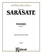 Navarra : (Spanish dance), op. 33, for two violins and piano