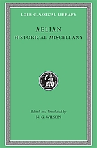 Historical miscellany
