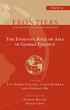 The evolving role of Asia in global finance
