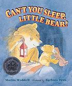Can't you sleep, Little Bear