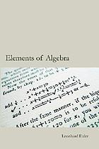 Elements of algebra