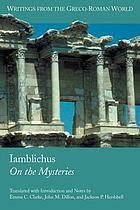Iamblichus, De mysteriis