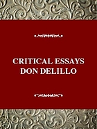 Critical essays on Don DeLillo