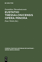 Opera minora : magnam partem inedita