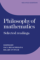 Philosophy of mathematics; selected readings