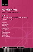 Political parties : old concepts and new challenges