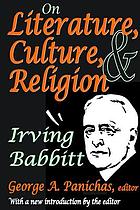 On literature, culture, & religion