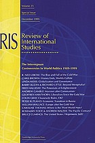 The interregnum : controversies in world politics 1989-1999
