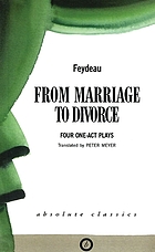 From marriage to divorce