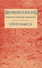 Representations : essays on literature and society
