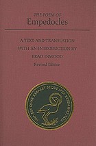 The Poem of Empedocles : a text and translation with an introduction