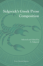 Sidgwick's Greek prose composition