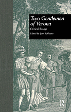 Two gentlemen of Verona : critical essays